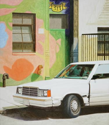 Print of Realism Car Paintings by Pelle Perlefelt