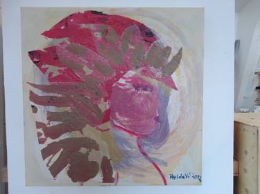 Print of Expressionism Love Paintings by Hulda Vil