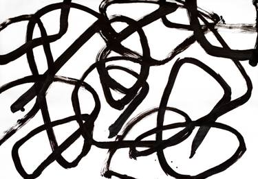 Original Abstract Expressionism Abstract Paintings by Aleksandra Toborowicz