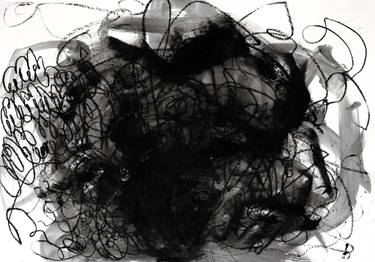 Original Abstract Expressionism Abstract Paintings by Aleksandra Toborowicz