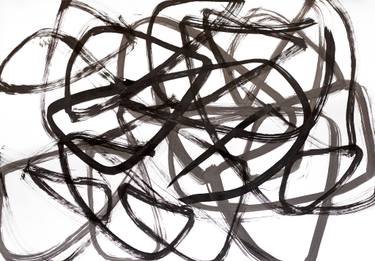 Original Abstract Expressionism Abstract Paintings by Aleksandra Toborowicz