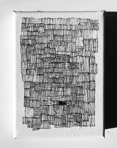 Original Abstract Expressionism Abstract Drawings by Aleksandra Toborowicz