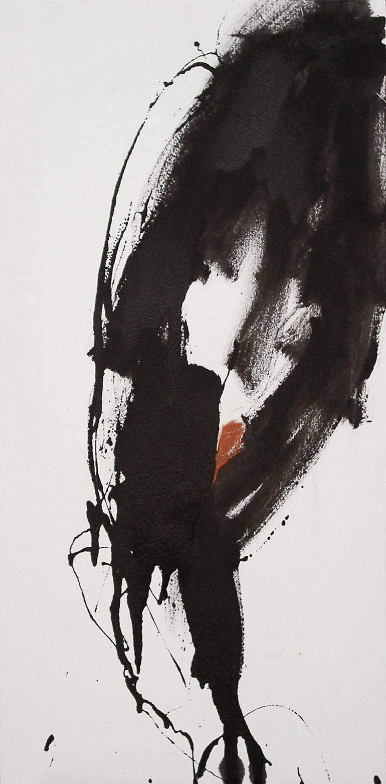 Original Abstract Expressionism Abstract Painting by Aleksandra Toborowicz