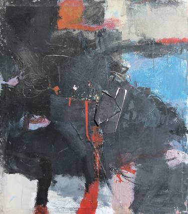 Original Abstract Expressionism Abstract Paintings by Aleksandra Toborowicz