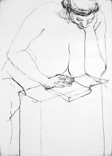 Print of Nude Drawings by Aleksandra Toborowicz