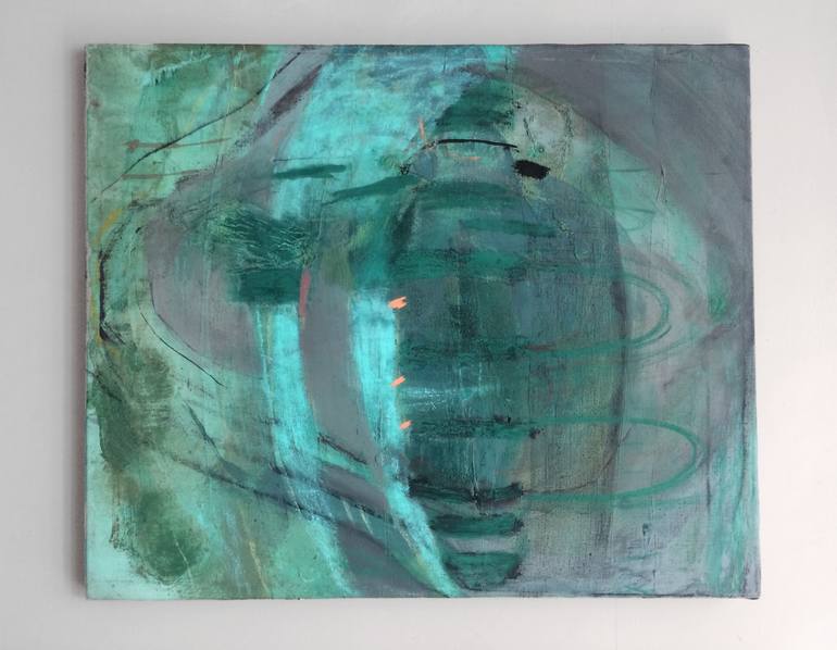 Original Abstract Painting by Aleksandra Toborowicz