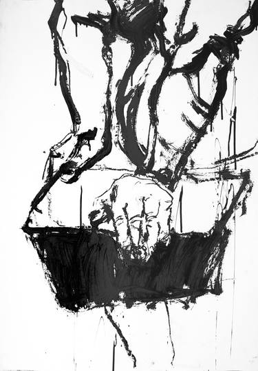 Drawing - Hands thumb