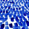 Ultramarine pigment on paper.
From the Ultramarine series
Not ready to hang