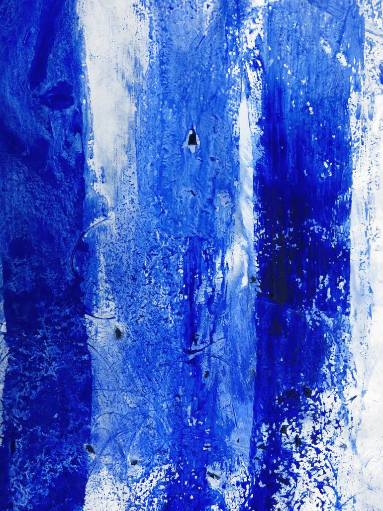 Original Abstract Expressionism Abstract Painting by Aleksandra Toborowicz
