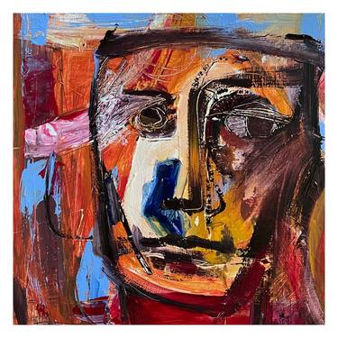 Print of Expressionism Portrait Paintings by Saren Dobkins