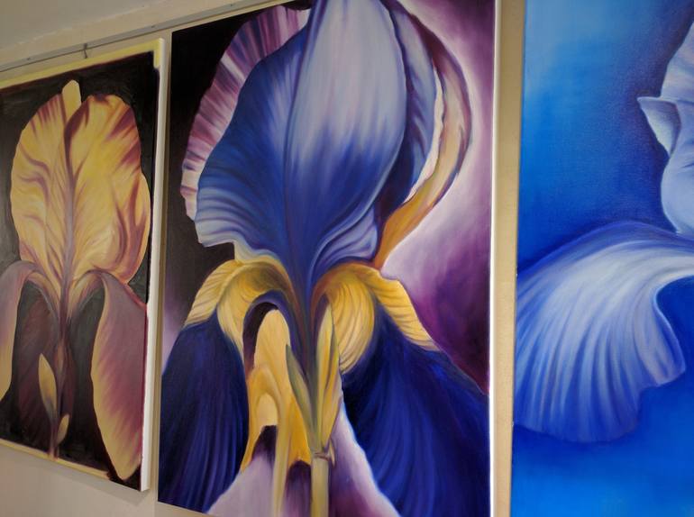 Original Figurative Floral Painting by Stephen Clary