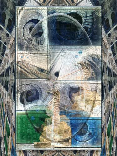 Print of Fine Art Architecture Mixed Media by Jean Constant