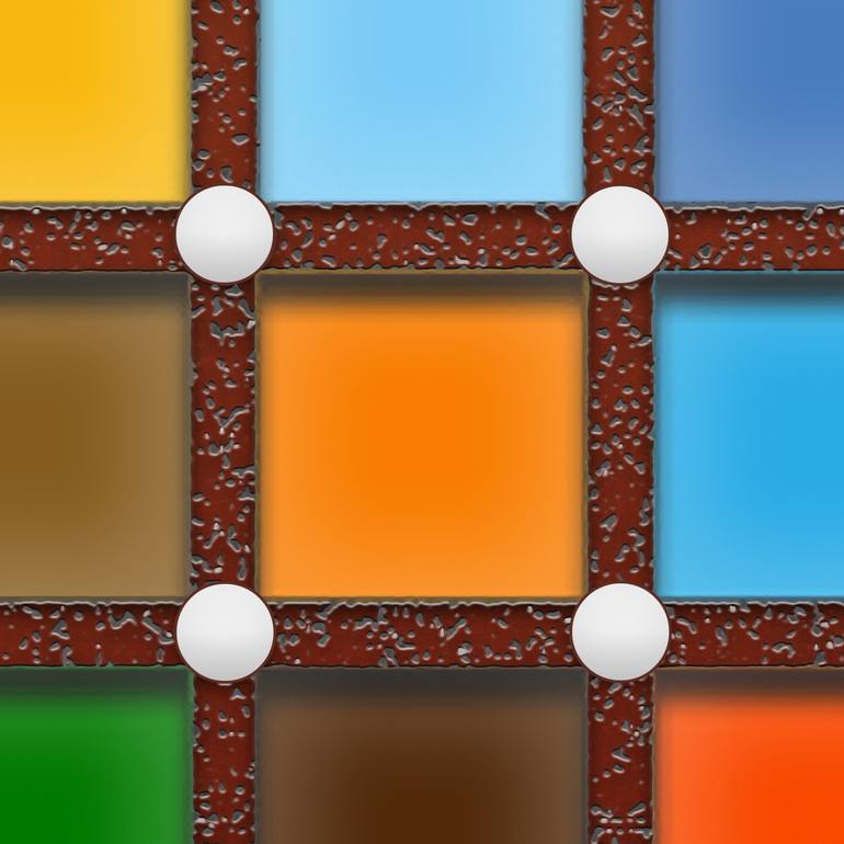 Original Conceptual Science/Technology Mixed Media by Jean Constant