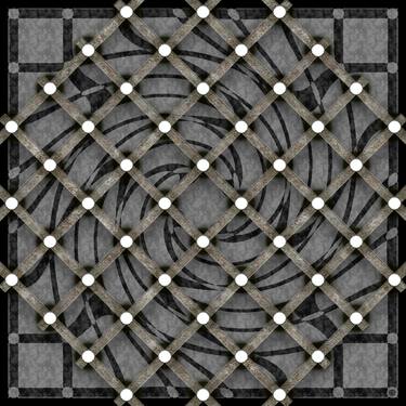 Stochastic art. The Hermann grid #1 thumb