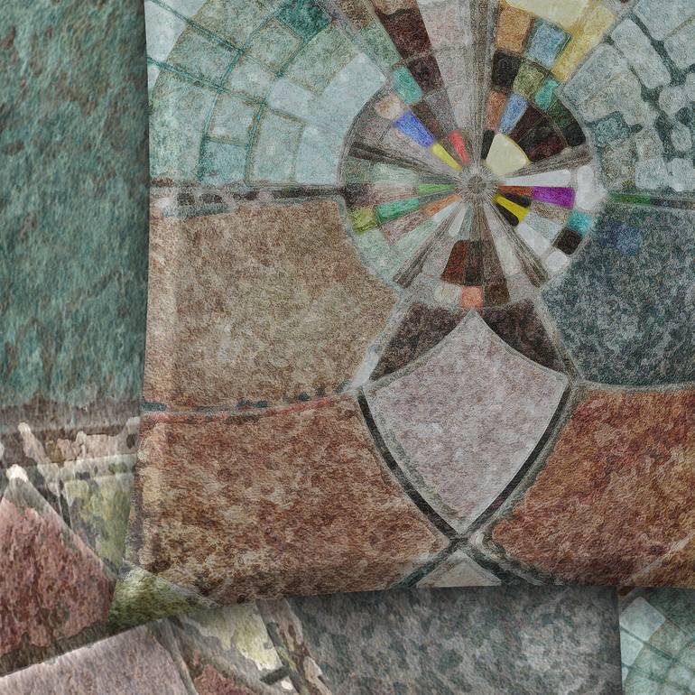 Original Conceptual Abstract Mixed Media by Jean Constant