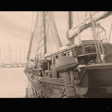 Original Fine Art Boat Photography by Jean Constant