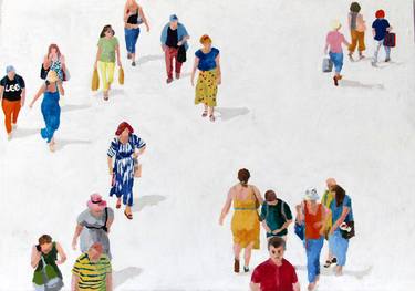 Original People Paintings by Luciana Mathioudakis
