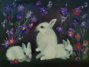 Original Animal Paintings by Linda Lin