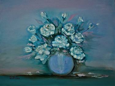 Original Floral Paintings by Linda Lin