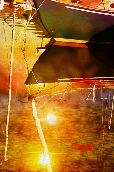 Original Abstract Sailboat Photography by Mary Mansey