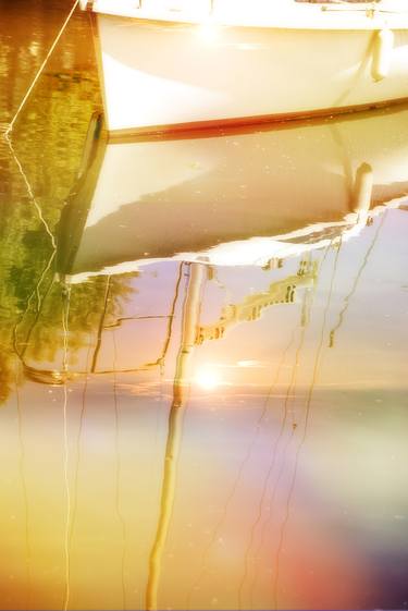 Original Abstract Boat Photography by Mary Mansey