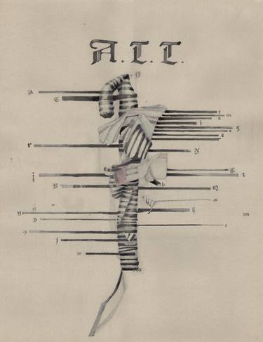 Print of Conceptual Language Drawings by Wendo Wendo