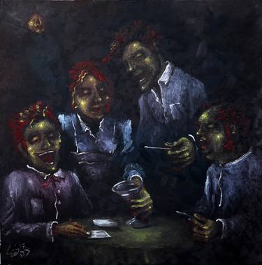 Original People Paintings by Ahmed Kheder