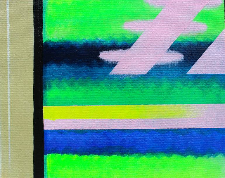 Original Street Art Abstract Painting by MałGorzata ŁOdygowska