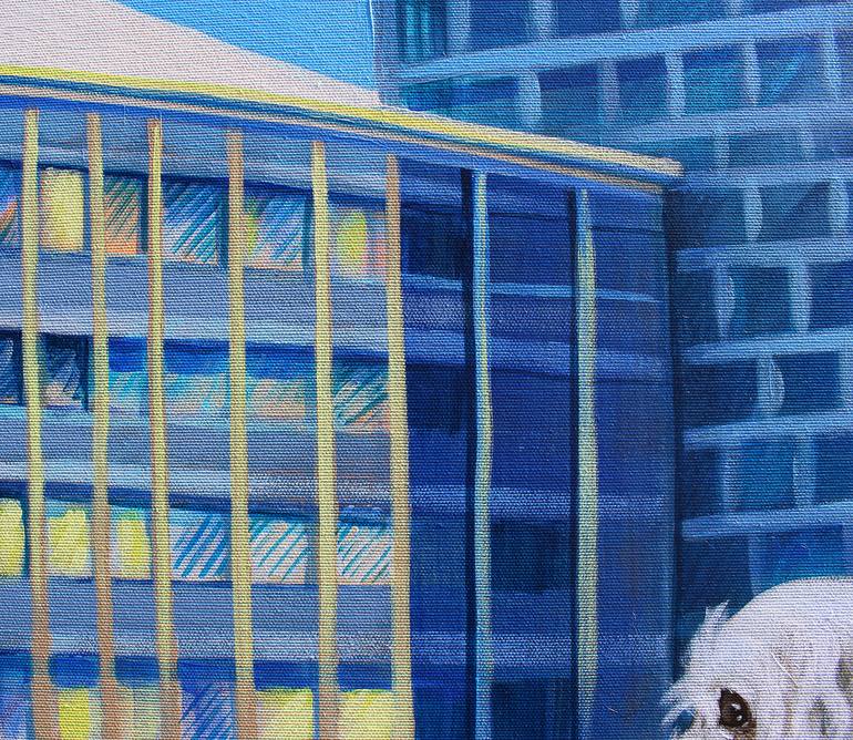 Original Figurative Cities Painting by MałGorzata ŁOdygowska