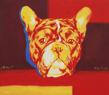 Original Fine Art Dogs Paintings by Małgorzata Łodygowska