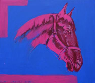 Original Horse Paintings by Małgorzata Łodygowska