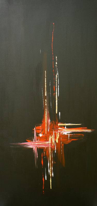 Original Abstract Paintings by Choi Lin Leung