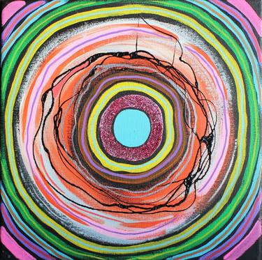 Original Abstract Expressionism Abstract Painting by Deborah Rushton
