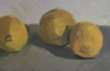 Saatchi Art Artist david stanley; Paintings, “Lemons study” #art