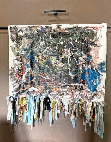 Original Abstract Expressionism Abstract Installation by Kaley Rhodes