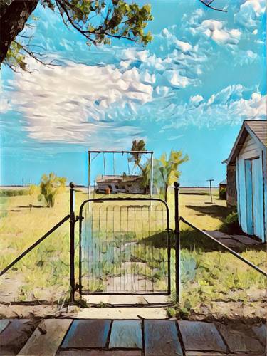 Original Documentary Rural life Mixed Media by Kaley Rhodes