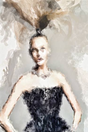 Original Abstract Fashion Digital by Kaley Rhodes