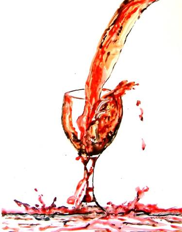 Print of Food & Drink Paintings by Manjiri Kanvinde