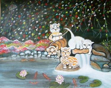 Original Expressionism Animal Paintings by Manjiri Kanvinde