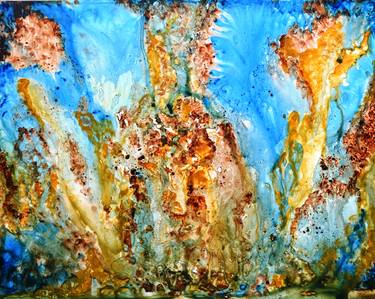 Original Abstract Expressionism Abstract Paintings by Manjiri Kanvinde