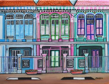 Original Architecture Paintings by Manjiri Kanvinde