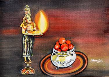 Print of Still Life Paintings by Manjiri Kanvinde