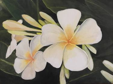 Original Botanic Painting by Wallace Kong