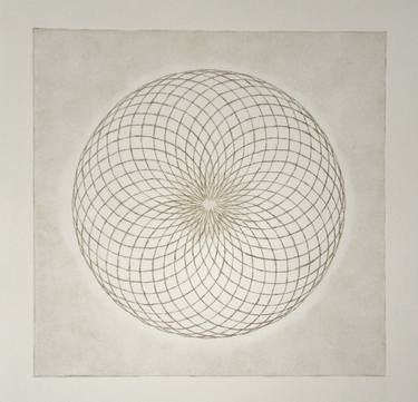 Original Abstract Geometric Printmaking by Freya Lawton