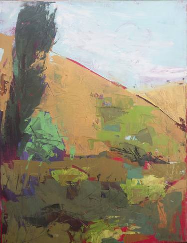 Original Impressionism Landscape Painting by Virginia Chapuis