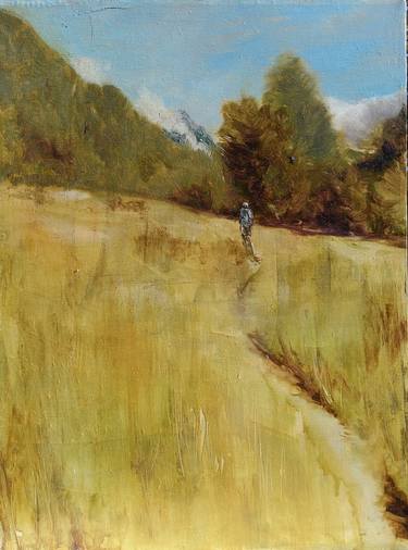 Original Impressionism Nature Painting by Virginia Chapuis
