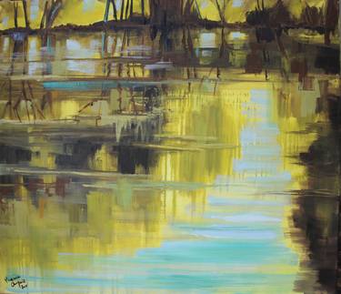 Print of Expressionism Water Paintings by Virginia Chapuis