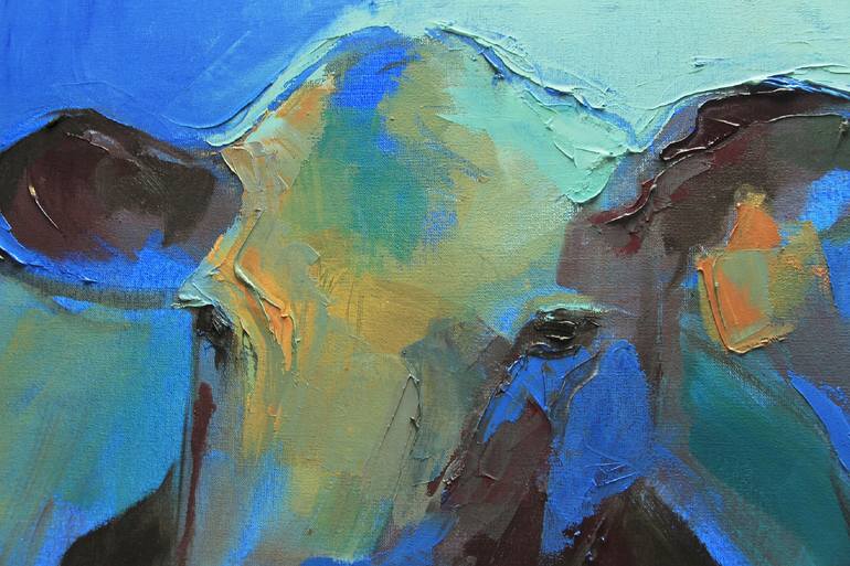 Original Expressionism Animal Painting by Virginia Chapuis