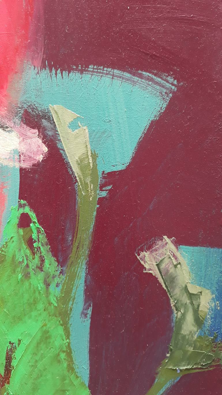 Original Expressionism Still Life Painting by Virginia Chapuis