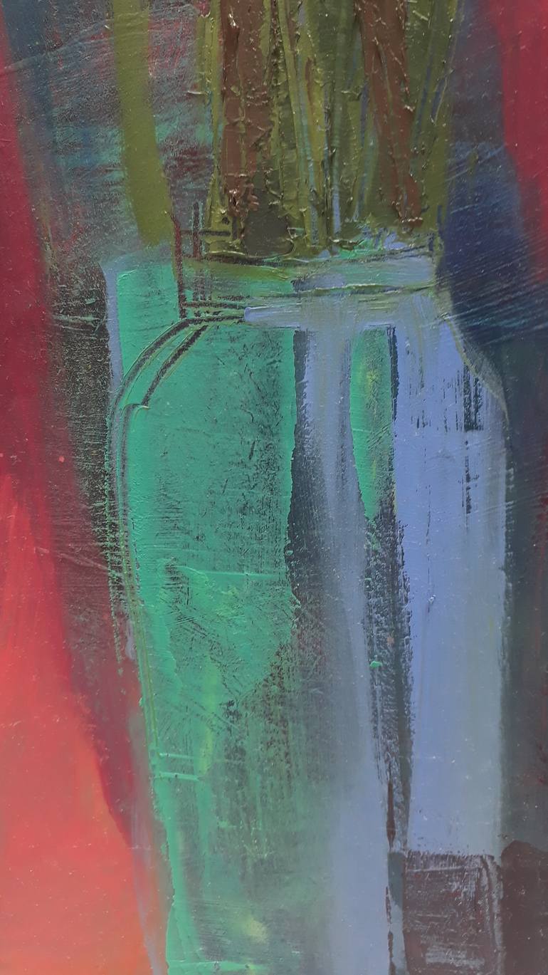 Original Expressionism Still Life Painting by Virginia Chapuis